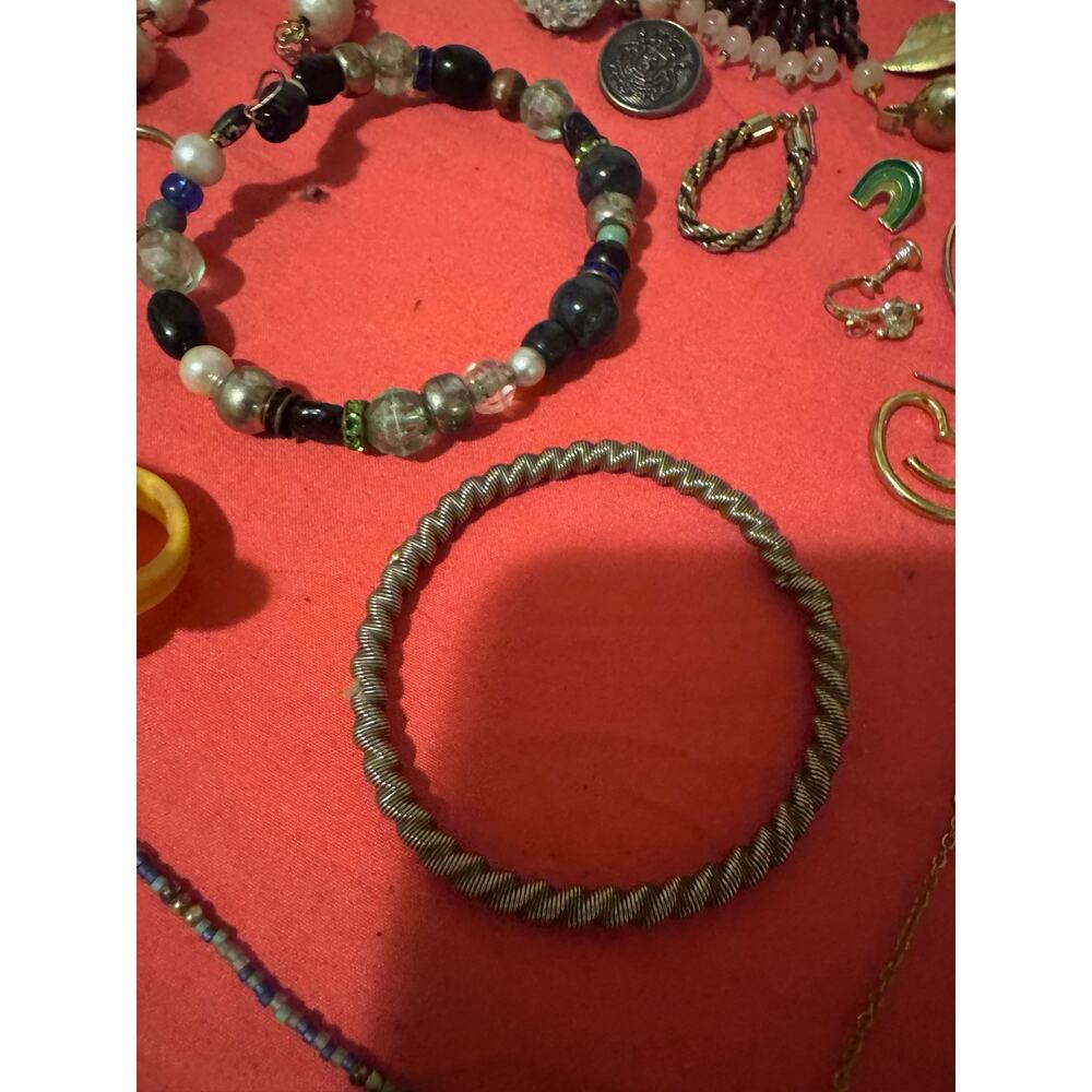 Vintage to Modern Mixed Costume Jewelry Reseller Lot - As-Is Craft Repair - Picture 14 of 16